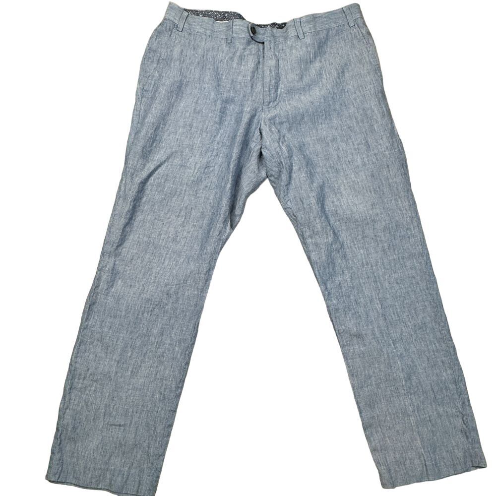 Bar III Linen Pants Men's‎ Size 38x30 Blue